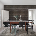 Stacked Suitcases, Boards Mural Wallpaper - room preview 03