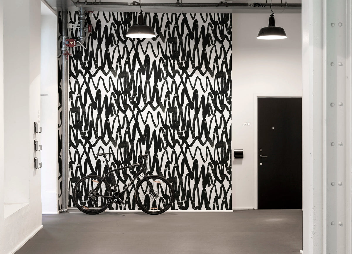 Pulse of Passion Mural Wallpaper - room preview 03
