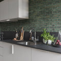 Urban, Emerald Mural Wallpaper - room preview 03