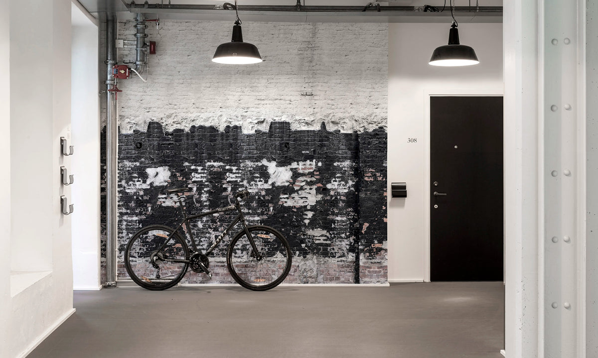 Deconstructed Domino Mural Wallpaper - room preview 03