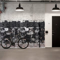 Deconstructed Domino Mural Wallpaper - room preview 03
