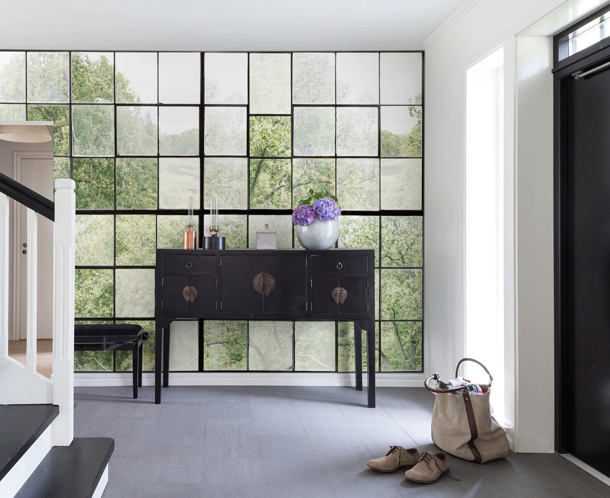 Factory Window Mural Wallpaper - room preview 03