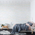 Elephant Tears, Pastel Mural Wallpaper - room preview 03