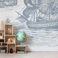 High Seas Mural Wallpaper - room preview 03