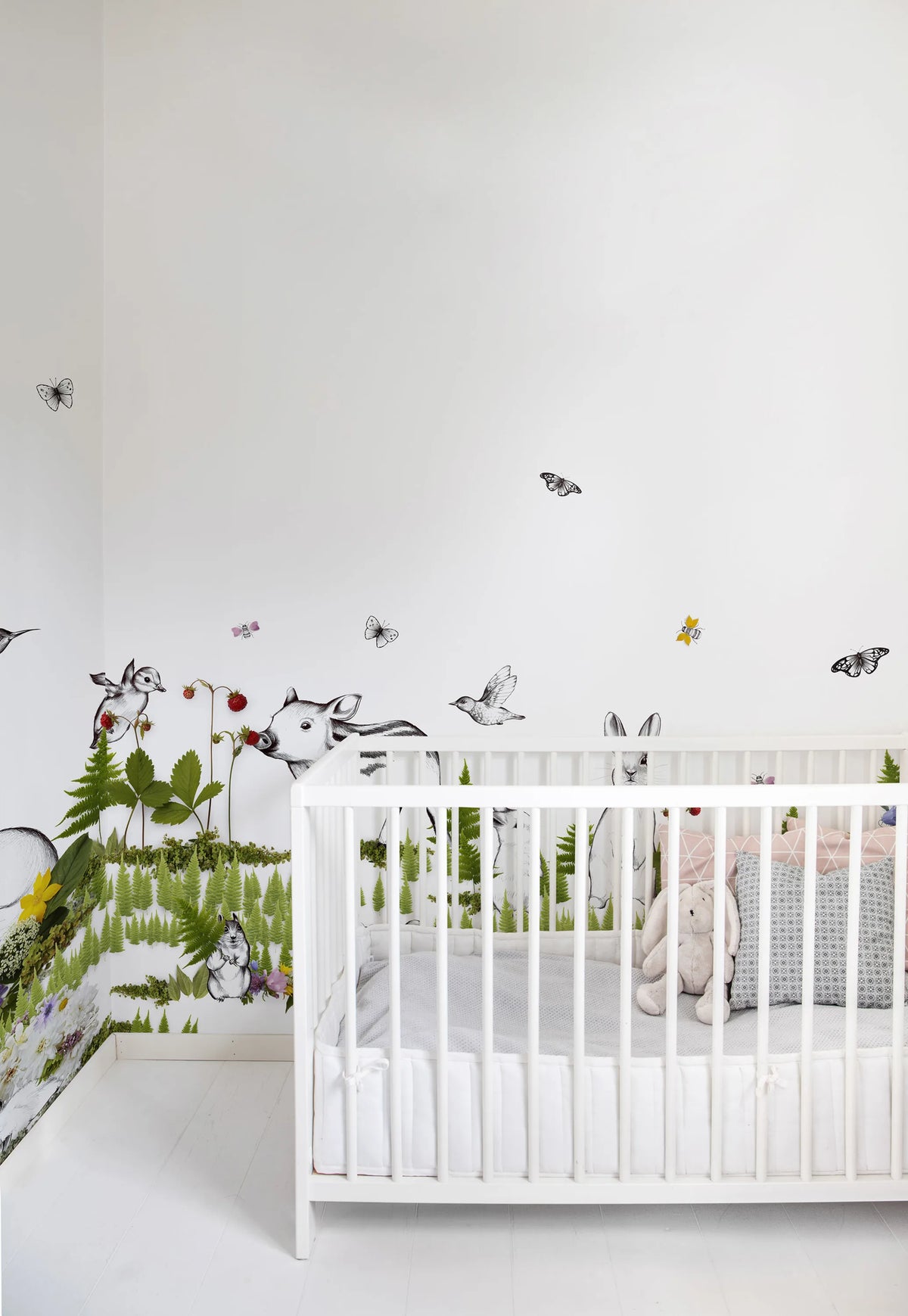 The Rabbits Playground Mural Wallpaper - room preview 03