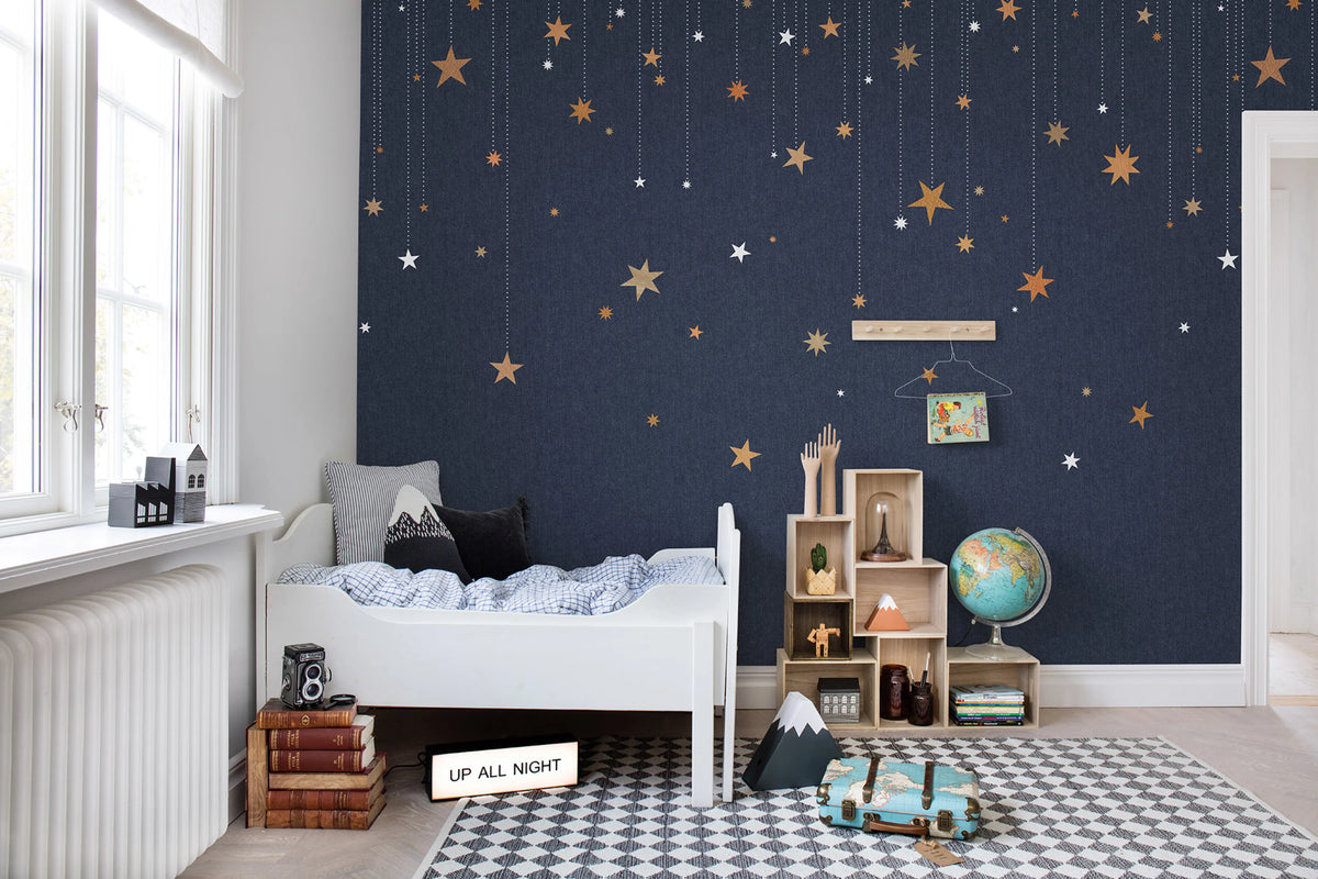 Stargazing Mural Wallpaper - room preview 03