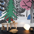 Nordic Valley, Color Mural Wallpaper - room preview 03
