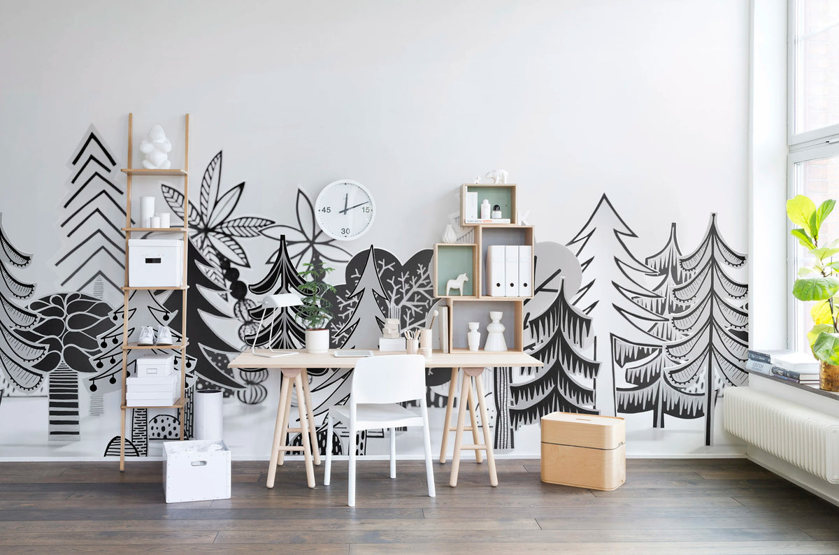Nordic Valley Mural Wallpaper - room preview 03