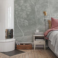 Jungle Land, Verdant Mural Wallpaper - room preview 03