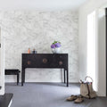 Noble Marble, White Mural Wallpaper - room preview 03