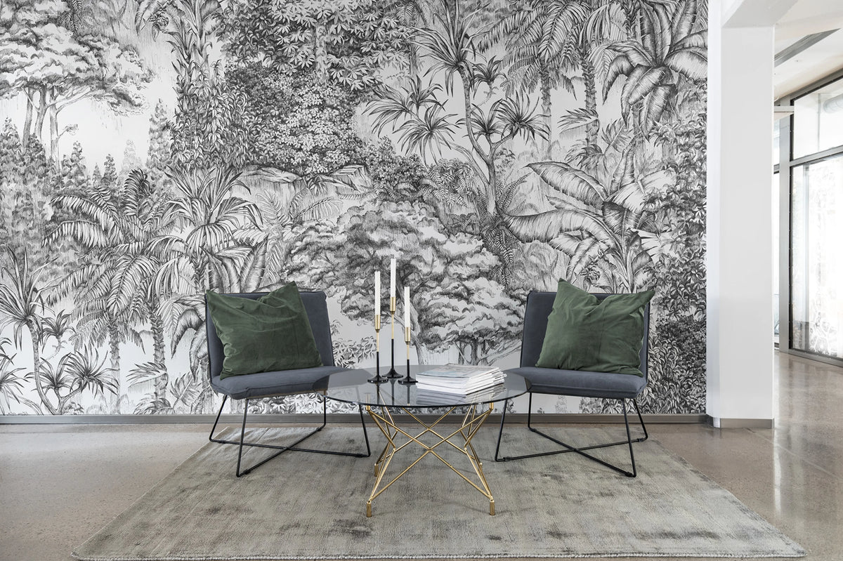 Secret Garden Mural Wallpaper - room preview 03
