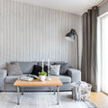Swedish Cottage, White Mural Wallpaper - room preview 03
