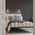 Swedish Cottage, Gray Mural Wallpaper - room preview 03