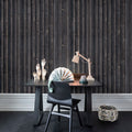 Coffee Wood Mural Wallpaper - room preview 03