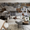 Slurry Wall Mural Wallpaper - room preview 03