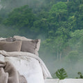 Misty Forest Mural Wallpaper - room preview 03