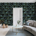 Peacock Plumage Mural Wallpaper - room preview 03