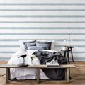 Tidemark, Blue Mural Wallpaper - room preview 03