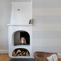 Linen Mural Wallpaper - room preview 03