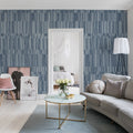Sea Reflections, Blue Mural Wallpaper - room preview 03