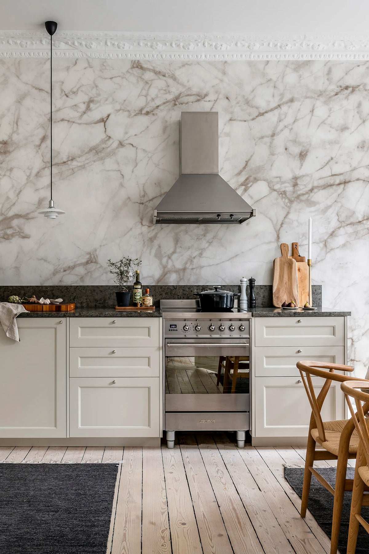 Marble Art, Sand Mural Wallpaper - room preview 03