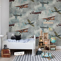 Aero Show Mural Wallpaper - room preview 03