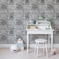 Decorated Bricks Mural Wallpaper - room preview 03