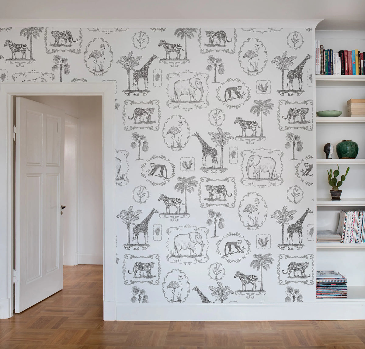 Animal Party Mural Wallpaper - room preview 03