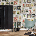Cactus Wall Art Mural Wallpaper - room preview 03