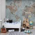 Around The World Mural Wallpaper - room preview 03