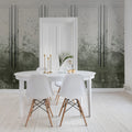 Patinated Panels, Moss Mural Wallpaper - room preview 03