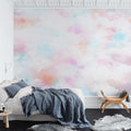 Coral Clouds Mural Wallpaper - room preview 03