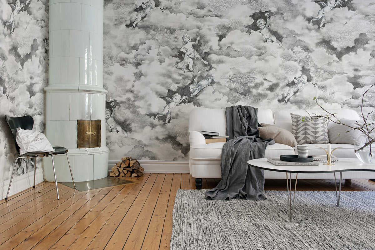 Chubby Cherubs Mural Wallpaper - room preview 03
