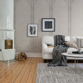 French Panels, Ashes Mural Wallpaper - room preview 03