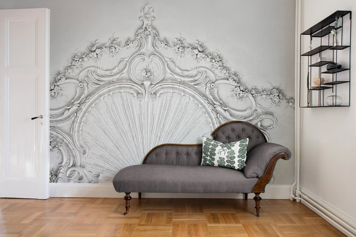 Stucco Gloria Mural Wallpaper - room preview 03