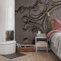 Stucco Gloria, Clay Mural Wallpaper - room preview 03