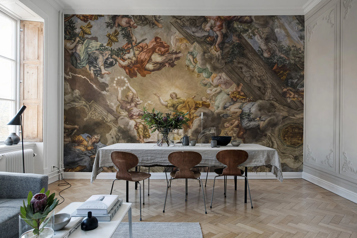 A Priori Mural Wallpaper - room preview 03
