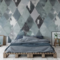 Big Harlequin, Breeze Mural Wallpaper - room preview 03