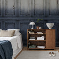 Parisian Panels, Dip Dye Blue Mural Wallpaper - room preview 03