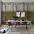 Parisian Panels, Dip Dye Yellow Mural Wallpaper - room preview 03