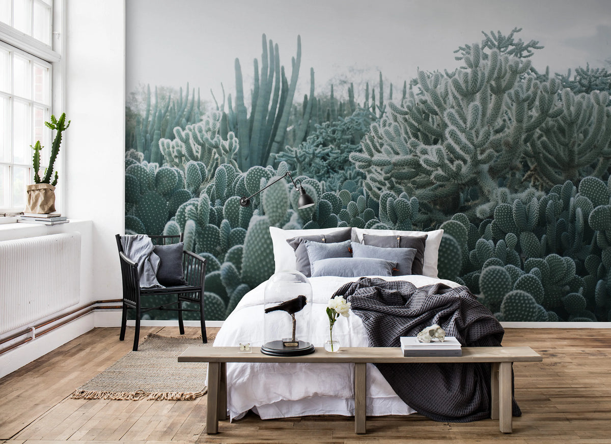 Cacti Mural Wallpaper - room preview 03