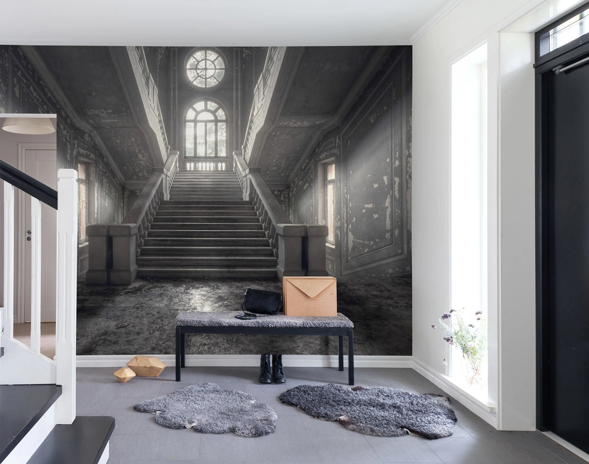 Time Loop Mural Wallpaper - room preview 03