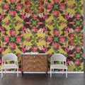 Floral Frida Mural Wallpaper - room preview 03