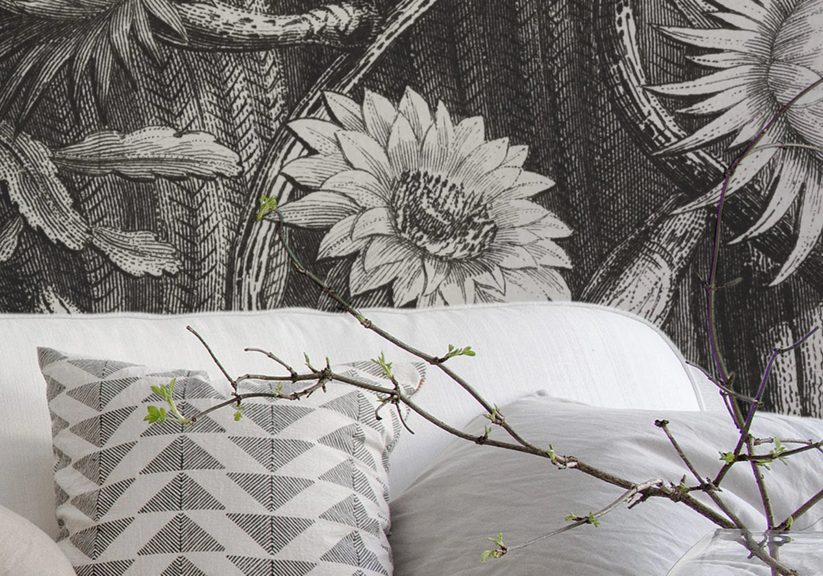 Cactus Garden Mural Wallpaper - room preview 03