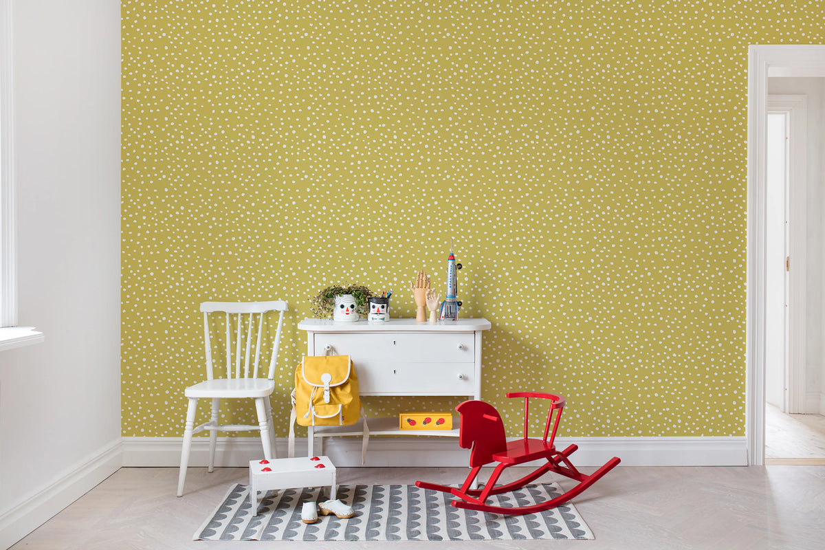 Rebel Dot, Papaya Mural Wallpaper - room preview 03