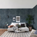 Fresco Wall, Blue Mural Wallpaper - room preview 03