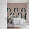 Arch Deco Mural Wallpaper - room preview 03