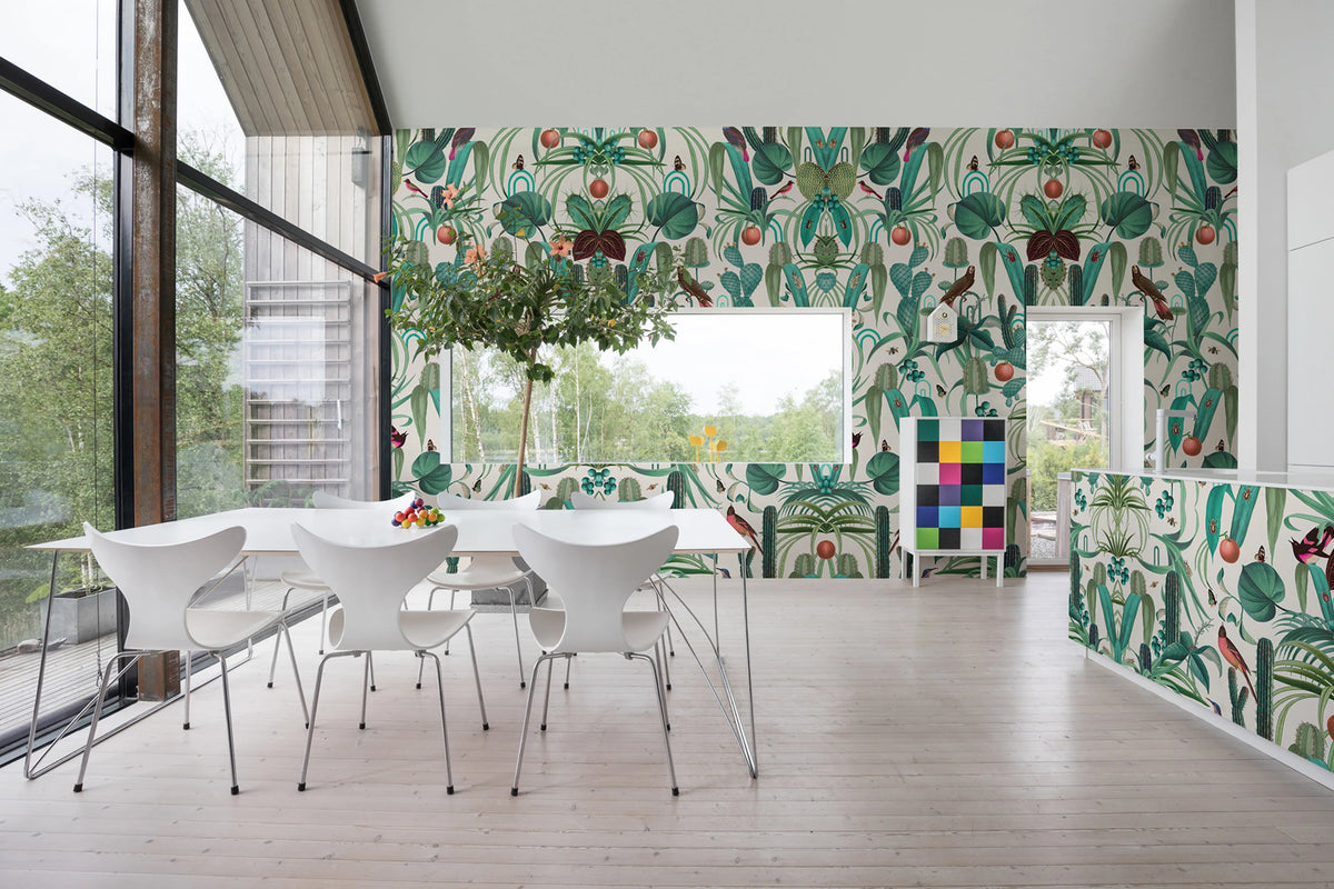 Cuba Jungle Mural Wallpaper - room preview 03
