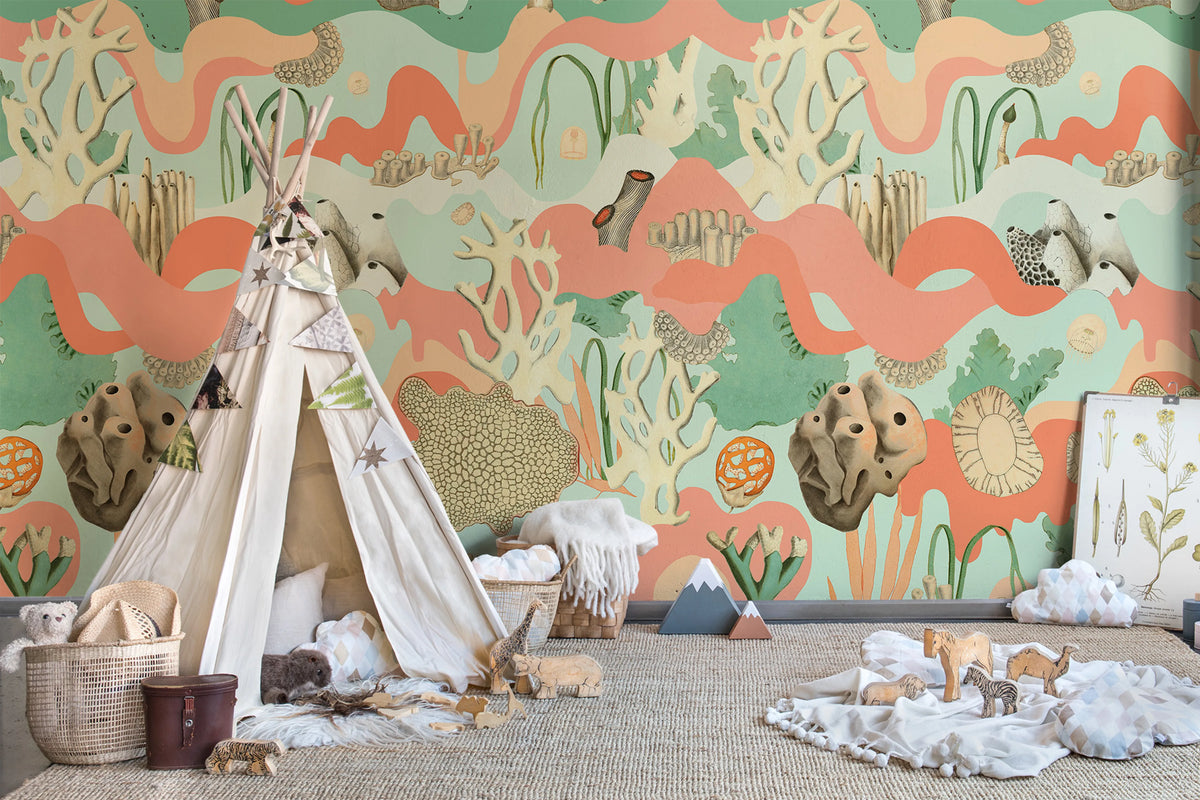 Seven Seas Mural Wallpaper - room preview 03