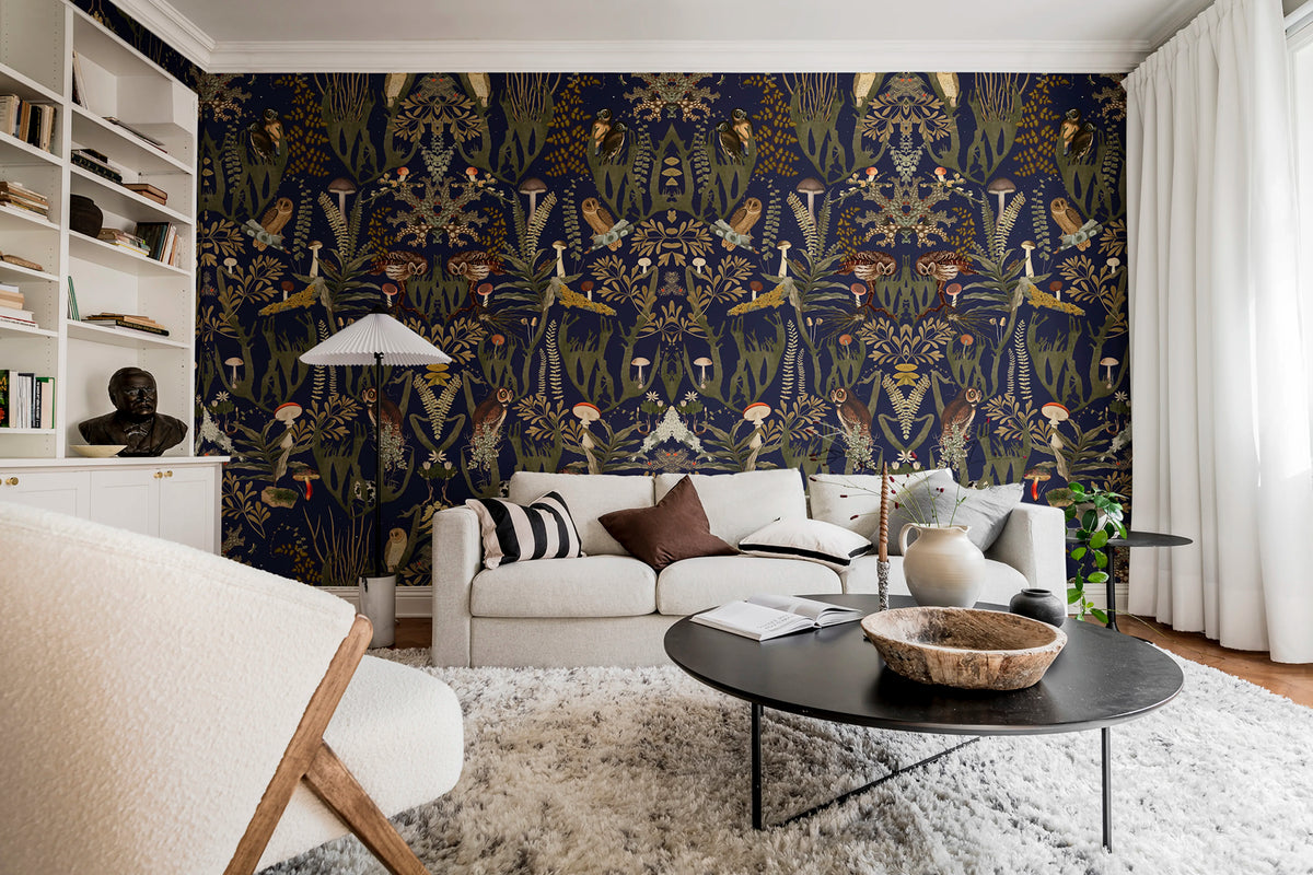 The Swedish Forest Mural Wallpaper - room preview 03